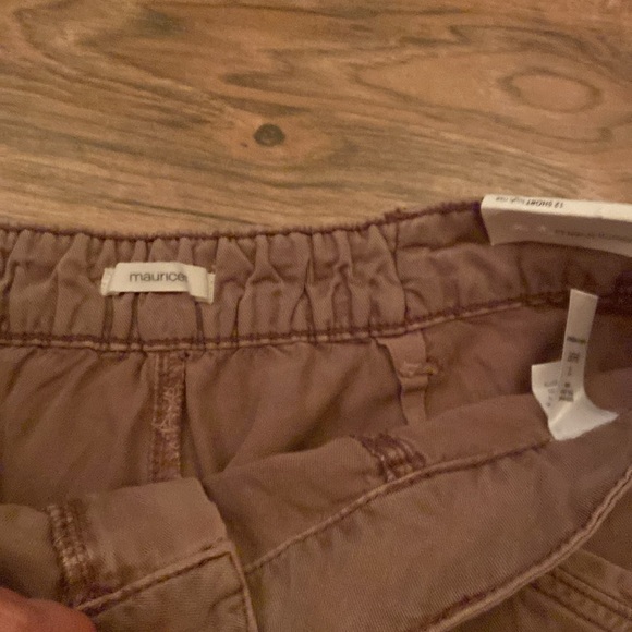 NWT Maurice’s wide leg cargo pants 12short - Picture 4 of 9